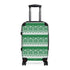 Fair Isle Knitting Cabin Suitcase